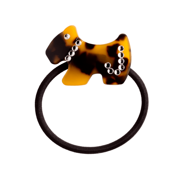 Coletero Scottie moteado oscuro