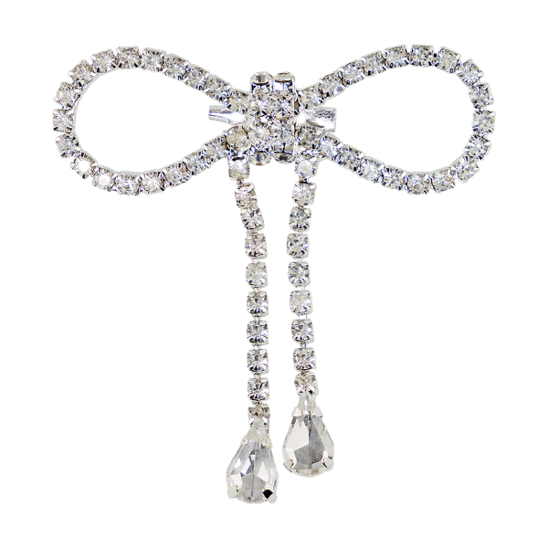 Broche lazo strass