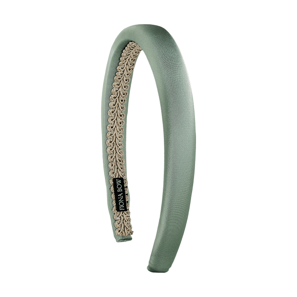 Diadema raso mint personalizable